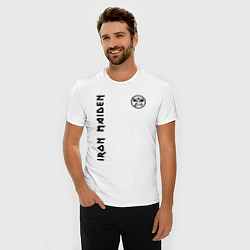 Футболка slim-fit Iron Maiden Style, цвет: белый — фото 2