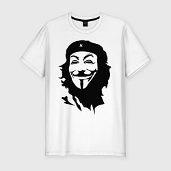 Мужская slim-футболка Vendetta Chegevara