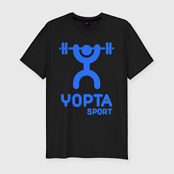 Футболка slim-fit Yopta Sport, цвет: черный