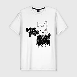 Мужская slim-футболка Misfits Rabbit