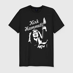 Мужская slim-футболка Metallica: Kirk Hammett