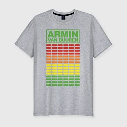 Футболка slim-fit Armin van Buuren: EQ, цвет: меланж