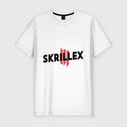 Футболка slim-fit Skrillex III, цвет: белый