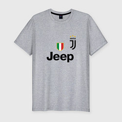 Футболка slim-fit Ronaldo: Juve Sport, цвет: меланж