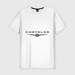 Футболка slim-fit Chrysler logo, цвет: белый