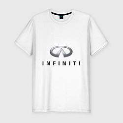 Мужская slim-футболка Logo Infiniti