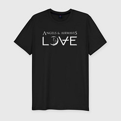 Мужская slim-футболка Love AVA