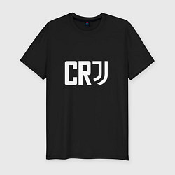 Футболка slim-fit CR7, цвет: черный