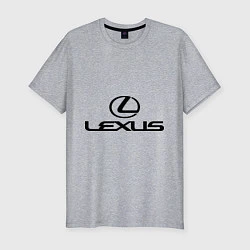 Мужская slim-футболка Lexus logo