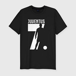 Мужская slim-футболка Juventus: Ronaldo 7