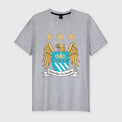 Мужская slim-футболка Manchester City FC