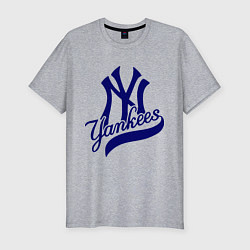 Футболка slim-fit NY - Yankees, цвет: меланж