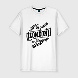 Футболка slim-fit Big village London, цвет: белый