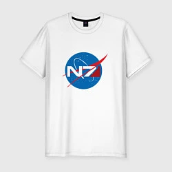 Мужская slim-футболка NASA N7