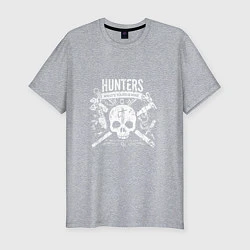Мужская slim-футболка Hunters: What's your is mine