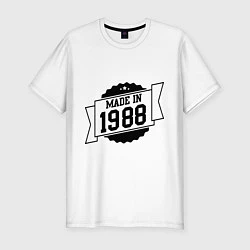 Мужская slim-футболка Made in 1988