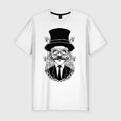 Футболка slim-fit Steampunk Man, цвет: белый