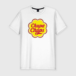 Футболка slim-fit Chupa-Chups, цвет: белый