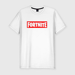 Футболка slim-fit Fortnite Supreme, цвет: белый