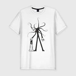 Футболка slim-fit Slenderman Tall, цвет: белый