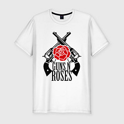Мужская slim-футболка Guns n Roses: guns