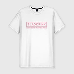 Футболка slim-fit Black Pink: Girls, цвет: белый