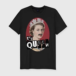 Футболка slim-fit The Queen, цвет: черный