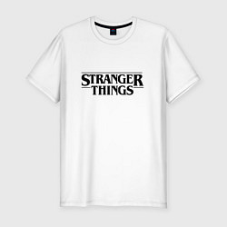 Футболка slim-fit Stranger Things, цвет: белый