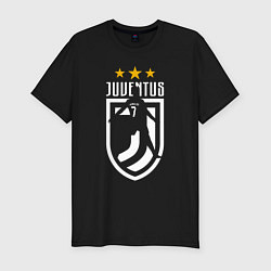 Футболка slim-fit Juventus: 3 stars, цвет: черный