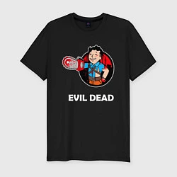 Футболка slim-fit Fallout: Evil Dead, цвет: черный