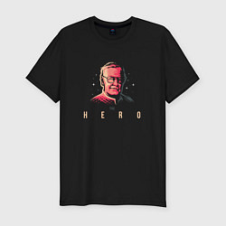 Футболка slim-fit Stan Lee The Hero, цвет: черный