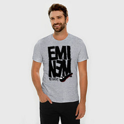 Футболка slim-fit Eminem recovery, цвет: меланж — фото 2