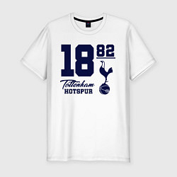 Футболка slim-fit FC Tottenham 1882, цвет: белый