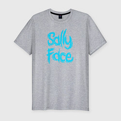 Футболка slim-fit SALLY FACE, цвет: меланж