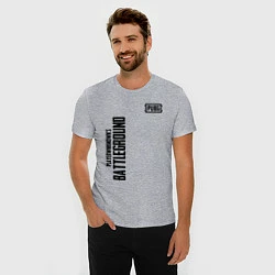 Футболка slim-fit PUBG, цвет: меланж — фото 2