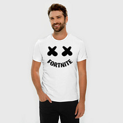 Футболка slim-fit FORTNITE x MARSHMELLO, цвет: белый — фото 2