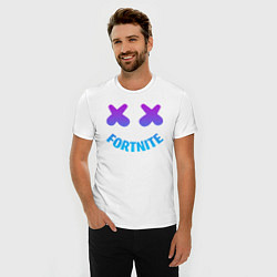 Футболка slim-fit FORTNITE x MARSHMELLO, цвет: белый — фото 2