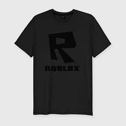 Футболка slim-fit ROBLOX, цвет: черный