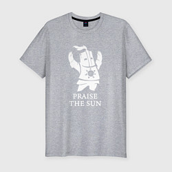 Футболка slim-fit Praise the Sun, цвет: меланж
