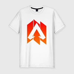 Футболка slim-fit Apex Legends: Symbol, цвет: белый