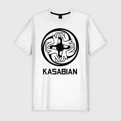 Мужская slim-футболка Kasabian: Symbol