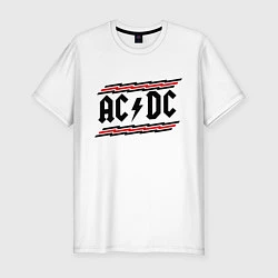 Мужская slim-футболка AC/DC Voltage