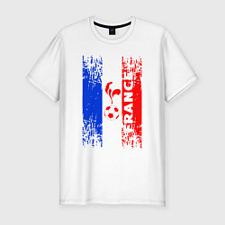 Футболка slim-fit France Team, цвет: белый