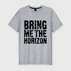 Футболка slim-fit Bring me the horizon, цвет: меланж