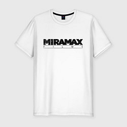 Футболка slim-fit Miramax Film, цвет: белый