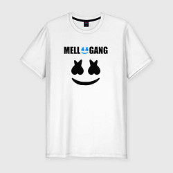 Футболка slim-fit Marshmello Mellogang, цвет: белый