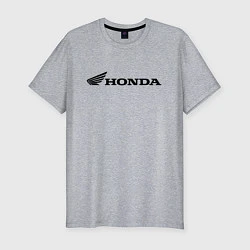 Футболка slim-fit HONDA, цвет: меланж