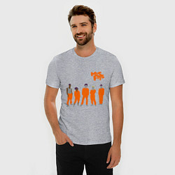 Футболка slim-fit Misfits Orange, цвет: меланж — фото 2