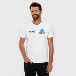 Футболка slim-fit RK800 CONNOR, цвет: белый — фото 2