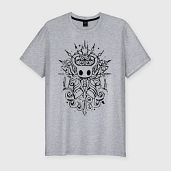 Футболка slim-fit Hollow Knight, цвет: меланж